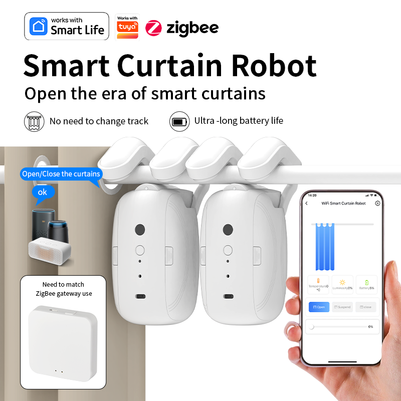 Zigbee Smart Curtain Driver Ro - огляд і ціна Smart Home Google