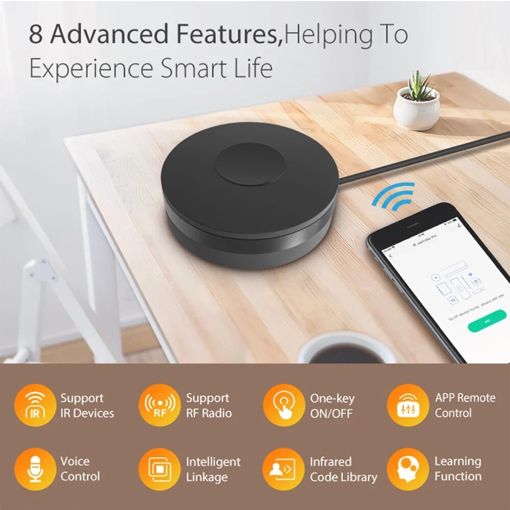 Tuya Smart Wifi RF IR Remote C - огляд і ціна Smart Home Orvibo