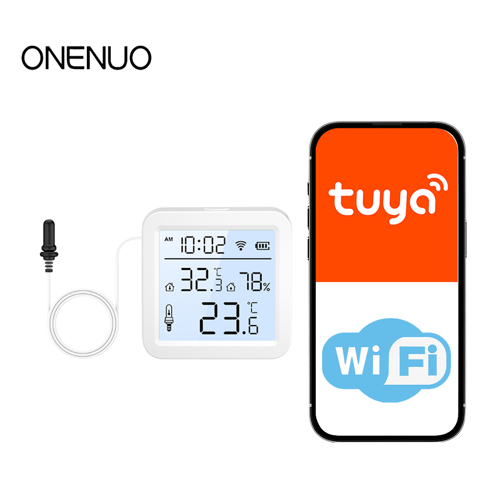 WiFi Humidity Temperature Sens - огляд і ціна Smart Home Tuya