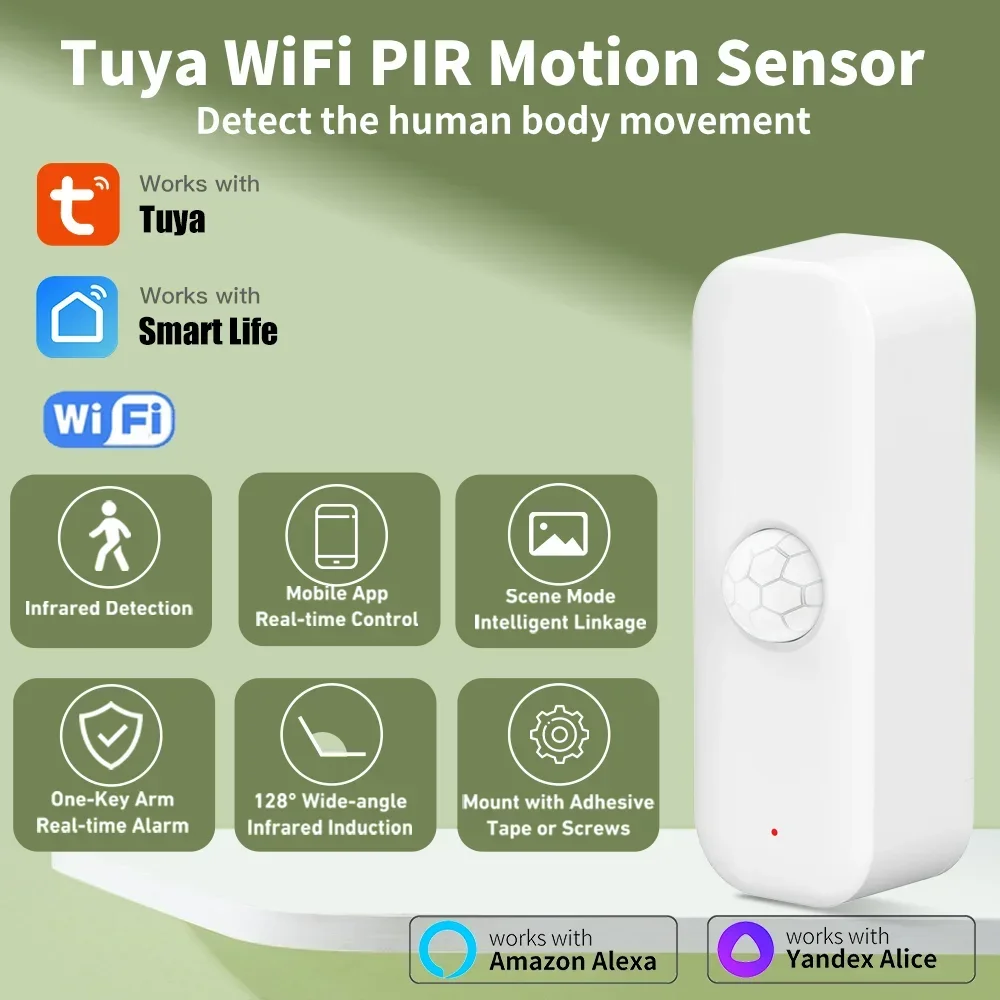 Tuya WiFI Motion Sensor PIR Sm - огляд і ціна Smart Home Ikea