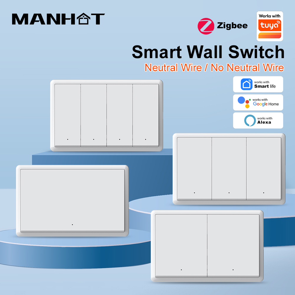 MANHOT ZigBee3.0 Smart Switch  - огляд і ціна Smart Home Ikea
