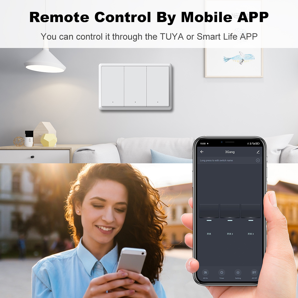MANHOT ZigBee3.0 Smart Switch  - огляд і ціна Smart Home Ikea