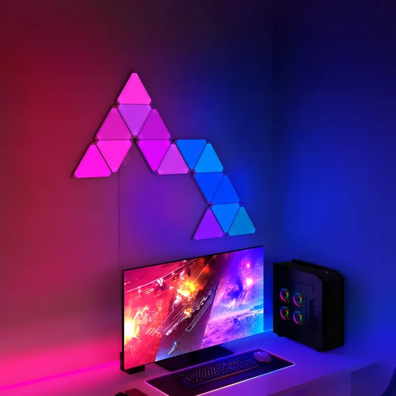 Banqcn Triangle LED Gaming Set - огляд і ціна Smart Home Google