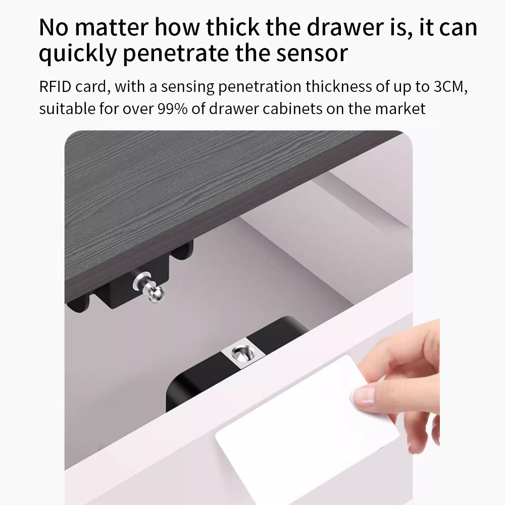 Tuya Hidden Cabinet Lock RFID  - огляд і ціна Smart Home Lock