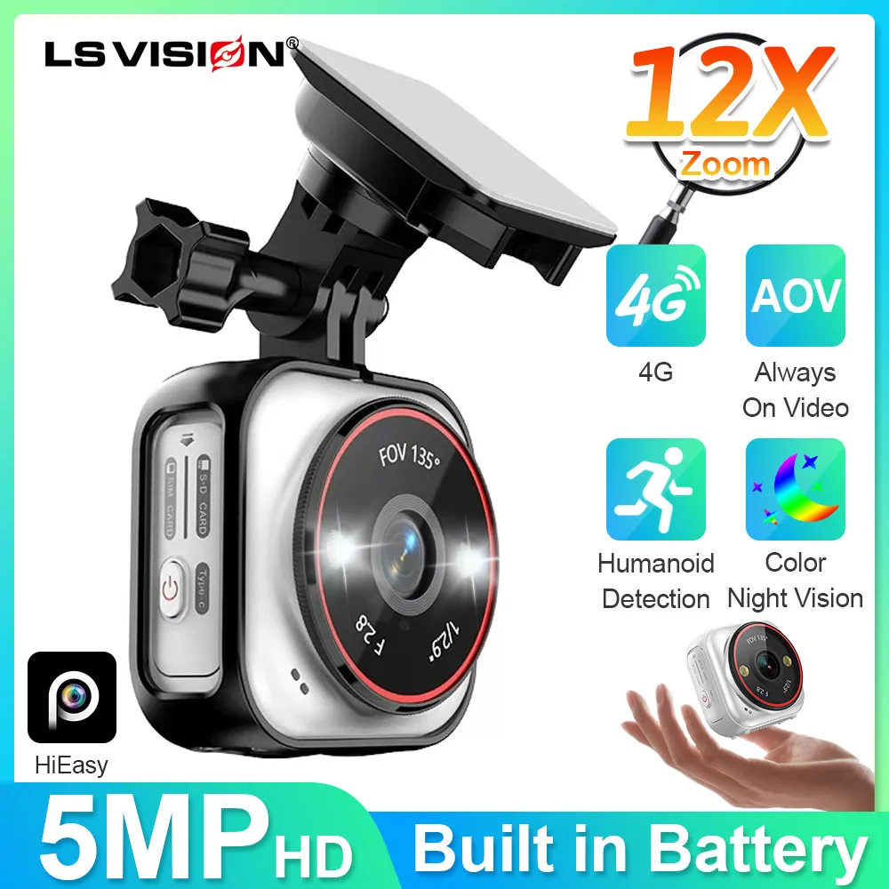 LS VISION 4G SIM Pocket Camera - огляд і ціна Smart Home Battery Camera Ezviz