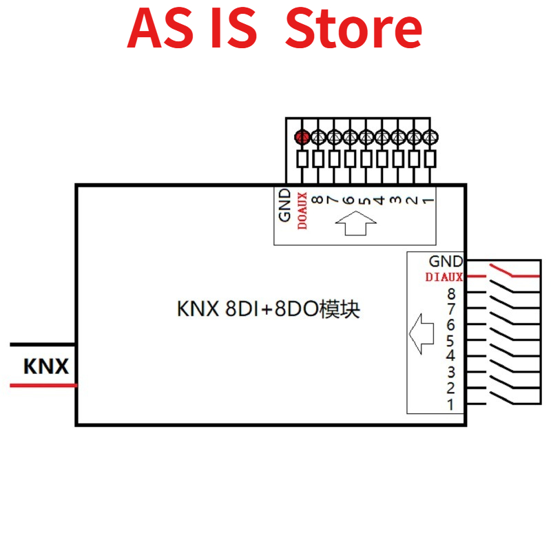 Smart Home KNX I/O Module - 8  - огляд і ціна Smart Home Knx System