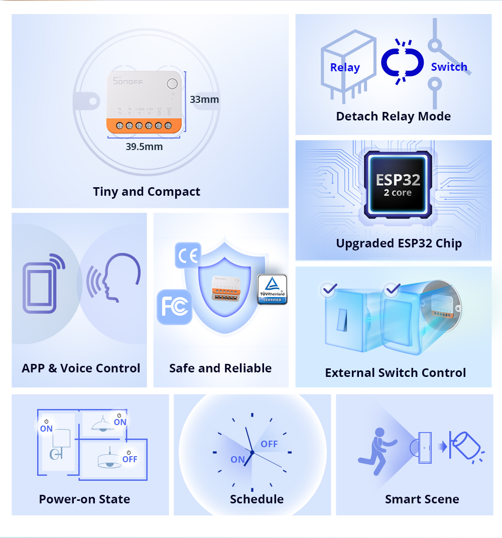Sonoff Mini R4 Extreme Wifi Sm - огляд і ціна Smart Home Google