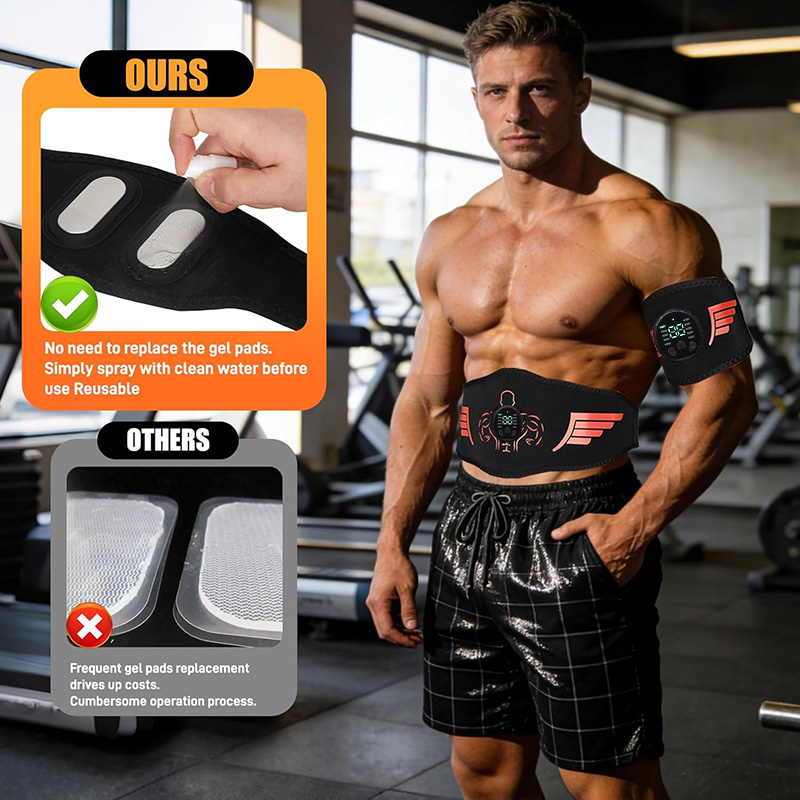 USB Recharge EMS Muscle Toner  - огляд і ціна Smart Home Usb